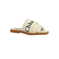 우디 로고 스트랩 시어링 샌들 화이트 CHC21W543U5 101 썸네일 2