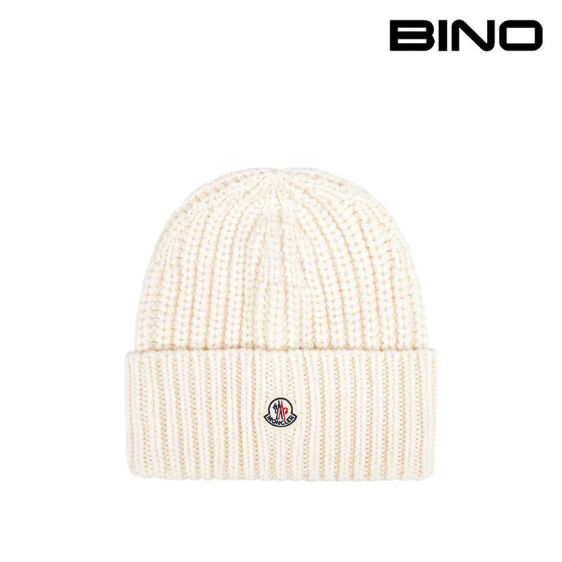 몽클레어 공용 비니 25FW 몽클레르 *일주일초특가!노마진!* 로고 울 캐시미어 비니 3B00035 - Moncler