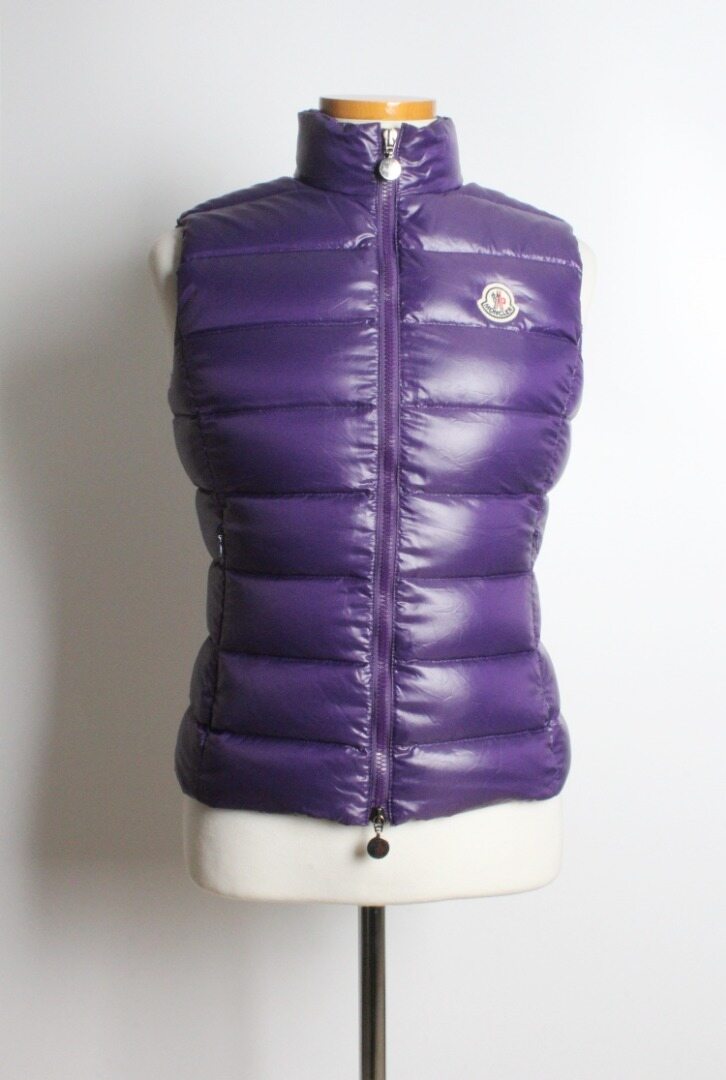 몽클레어 패딩 조끼 퍼플 1(90) - Moncler