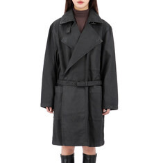 국내배송 르메르 왁스드 코튼 벨티드 코트 CO1128 LD1059 BK996 썸네일 4