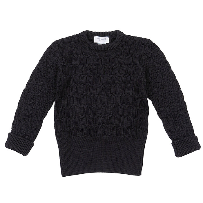 [로로모다] 톰브라운 스티치 크루넥 여성 니트 / FKA428A-Y1024-415 - Thom Browne