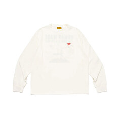 휴먼메이드 그래픽 롱슬리브 긴팔 티셔츠 (화이트) HM30CS027 썸네일 1