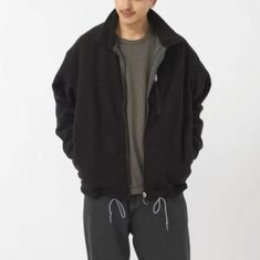나나미카 Reversible Dock 독 오버핏 자켓 블랙 S25FA019 BLACK 썸네일 5