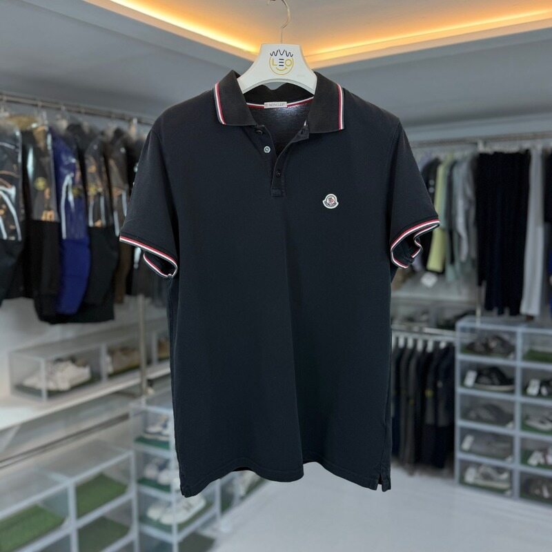 몽클레어 와펜 패치 카라티셔츠 - Moncler