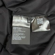 프라다 스트레치 미니 로고 반팔 썸네일 4