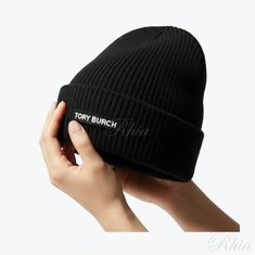 토리버치 25FW 리브드 니트 비니 176946 001 썸네일 1