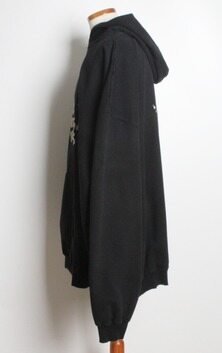 발렌시아가 핸드 드로운 BB 후드 티셔츠 XL(110~) 썸네일 2