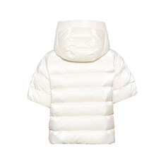 SADAMELIK 하프 슬리프 후드 패딩 자켓 화이트 VDDH15135K0001 WHS 썸네일 2