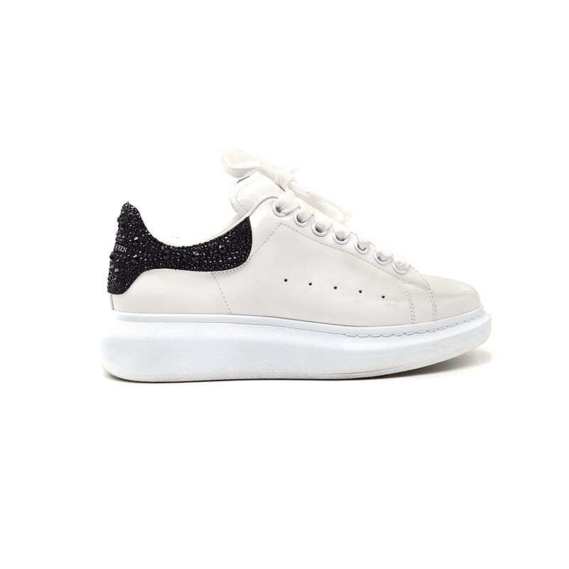 알렉산더 맥퀸 오버솔 크리스탈 스니커즈 L327660 - Alexander McQueen