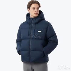 MSGM 나일론 후드 자켓 3940MH08 257623 89 썸네일 1