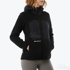 마무트 25FW 아이거 노드완드 프로 미드레이어 에어 후드 자켓 여성 M21E6FT004 BK 1014 06580 0001 썸네일 1