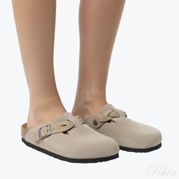 버켄스탁 26FW 보스턴 브레이디드 토프 1026694 타우페 - Birkenstock