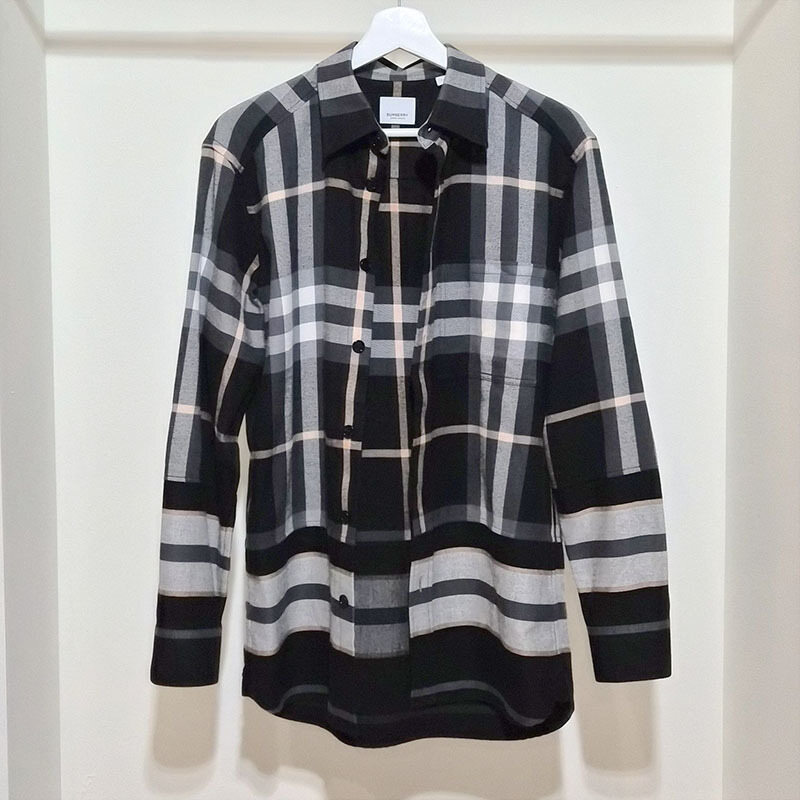 버버리 크리턴 체크 셔츠 L211560 - Burberry