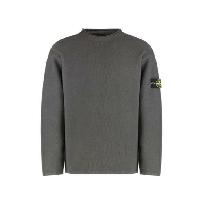 스톤아일랜드 코튼 모크텍 스웨터 그레이 5100063 S00N4 V0062 - Stone Island