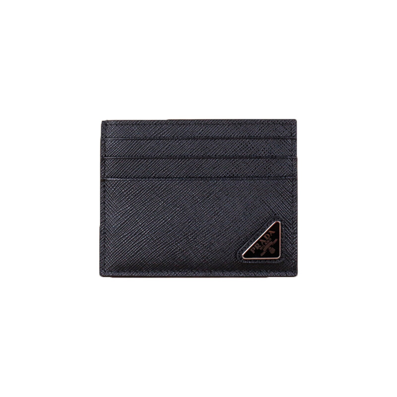 프라다 사피아노 삼각로고 포켓 카드지갑 블랙 2MC223 QHH F0002 - Prada