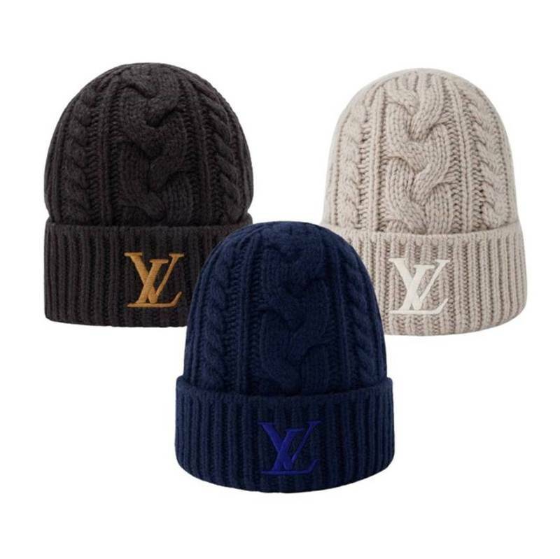 [백화점 풀셋] 내일도착 루이비통 남자 온리 LV 미니 케이블 비니 모자 LM5257A - Louis Vuitton