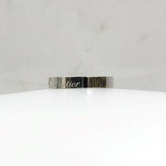 [럭스유] 까르띠에 다이아 1P C 드 까르띠에 플래티늄 웨딩링 47호 4mm 썸네일 1