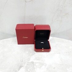 [럭스유] 까르띠에 다이아 1P C 드 까르띠에 플래티늄 웨딩링 47호 4mm 썸네일 5