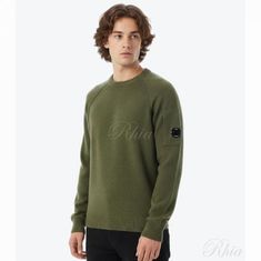 CP컴퍼니 크루넥 In 램스울 니트 19CMKN040A 110149A 652 램스 울 썸네일 1