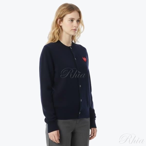 꼼데가르송 26SS 레드하트 와펜 울 가디건 AX N007 051 2 - Comme des Garcons