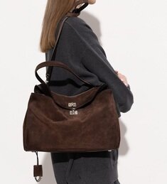 [비엔비명품관] BALENCIAGA 발렌시아가 여성 로데오 미디엄 토트백 숄더백 썸네일 4