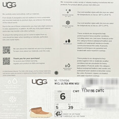 더팩토리 25FW 어그 UGG USA ULTRA MINI 울트라 미니 웨더 하이브리드 부츠 체스트넛 (1174196 CWTC) 썸네일 9