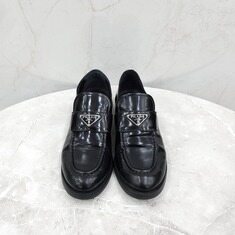 [럭스유] 40 / 프라다 초콜릿 브러시드 가죽 로퍼 1D329N 썸네일 1