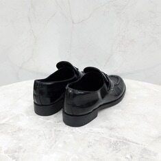 [럭스유] 40 / 프라다 초콜릿 브러시드 가죽 로퍼 1D329N 썸네일 4