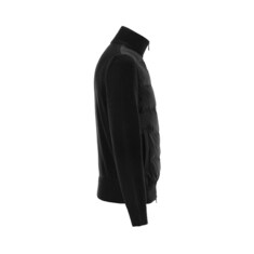 25FW 로고 패치 니트 믹스 패딩자켓 블랙 9B000 40 M1131 999 썸네일 3