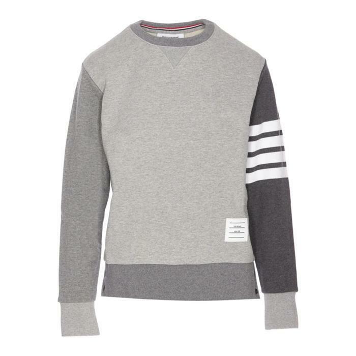 [국내발송] 톰브라운 펀믹스 클래식 루프백 4바 스웨트셔츠 FJT062F 00535 982 - Thom Browne