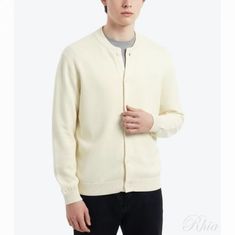 메종키츠네 25 볼드 폭스 헤드 엠브로이더리 니트 블루종 OM02135KT1135 0145 볼드폭스 썸네일 1