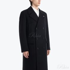 라르디니 포켓 디테일 울 더블 롱 코트 AA23608 CN65602 999 썸네일 1