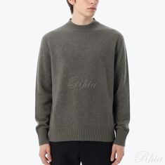 마가렛호웰 25FW 심리스 크루넥 MEKN0510A25MJR NTT 스웨터 썸네일 1
