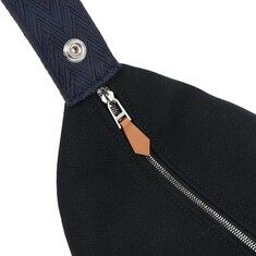 에르메스 브리드 어 브랙 케이스 블랙 파우치 GM  썸네일 4