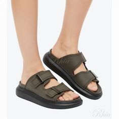 알렉산더 맥퀸 하이브리드 슬라이드 663563 W4Z53 3146 썸네일 1