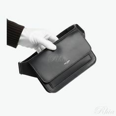 생로랑 레더 YSL 벨트 백 823179 AAEMZ 1000 썸네일 1