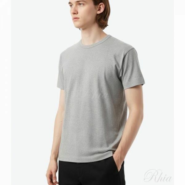 꼼데가르송 26SS 백 블랙 하트 와펜 반팔 티셔츠 AX T341 051 2 - Comme des Garcons