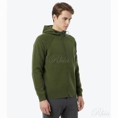 CP컴퍼니 램스울 집 후디 가디건 19CMKN057A 110149A 652 짚 썸네일 1