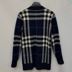 버버리 체크 울 캐시미어 오버사이즈 가디건 ( 95 )  썸네일 3