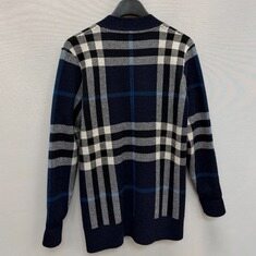 버버리 체크 울 캐시미어 오버사이즈 가디건 ( 95 )  썸네일 5