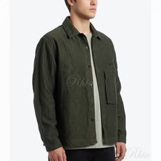 스톤아일랜드 1200020 링클 코듀로이 500 Tc 오버셔츠 K2S15 S0229 V0054 썸네일 1