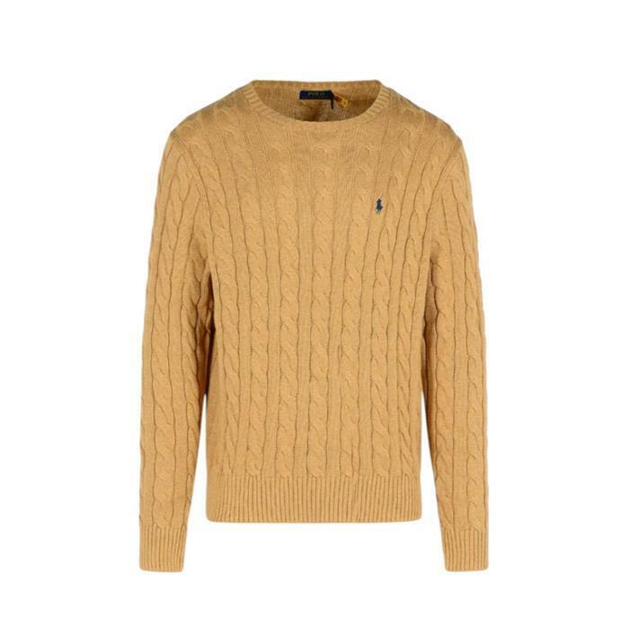 폴로 랄프로렌 포니로고 케이블 니트 브라운 710775885014 - Polo Ralph Lauren