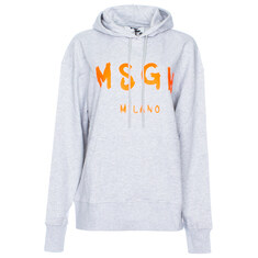 MSGM 남성 밀라노 로고 후드 티셔츠 3340MM515F 썸네일 5