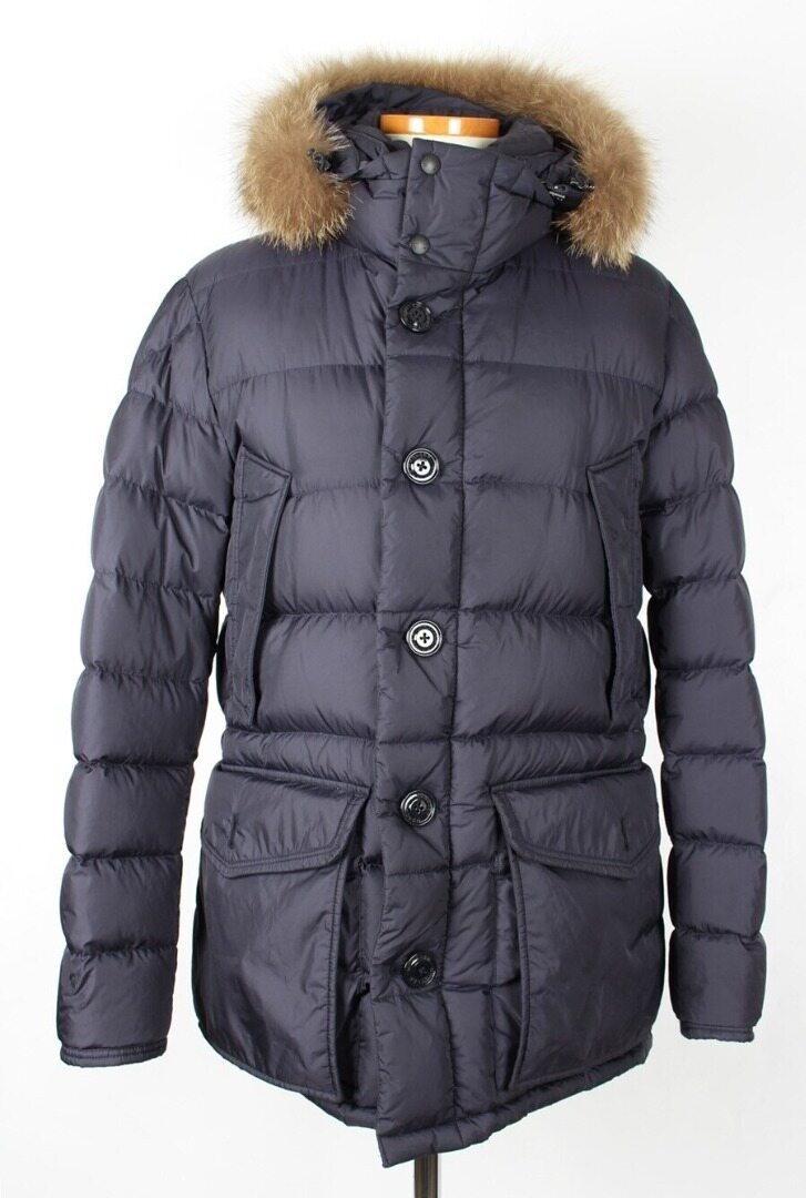 몽클레어 클루니 패딩 자켓 네이비 1(95) - Moncler