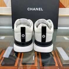 [더럭스] 샤넬 CC로고 테니스 여성 스니커즈 화이트 G38800 썸네일 4