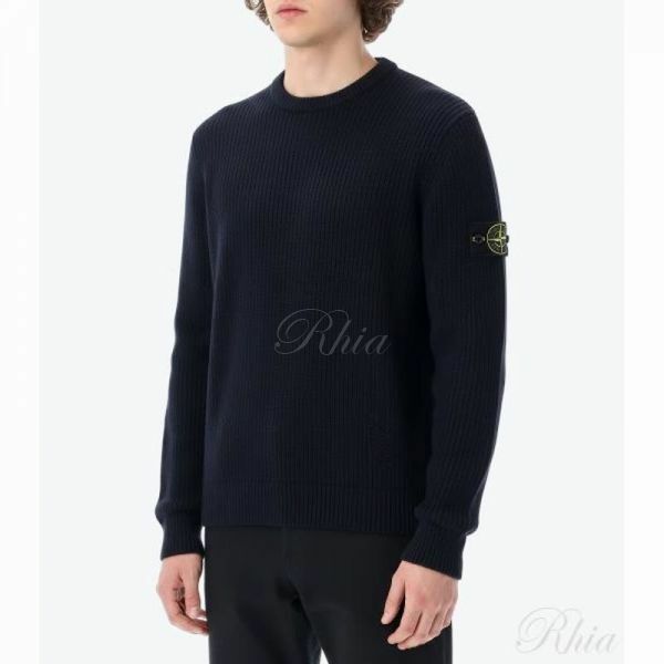 스톤아일랜드 5100049 윈터 코튼 크루넥 스웨터 K2S15 S00A2 V0020 - Stone Island