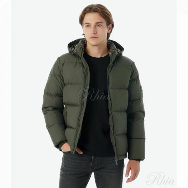 버버리 디태처블 슬리브 푸퍼 자켓 8110362 - Burberry