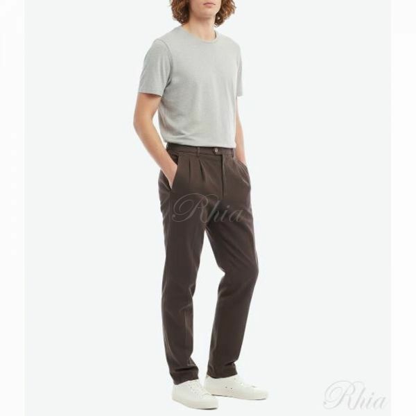 브루넬로 쿠치넬리 버튼 클로저 치노 팬츠 M252UE1950C 6026 - Brunello Cucinelli
