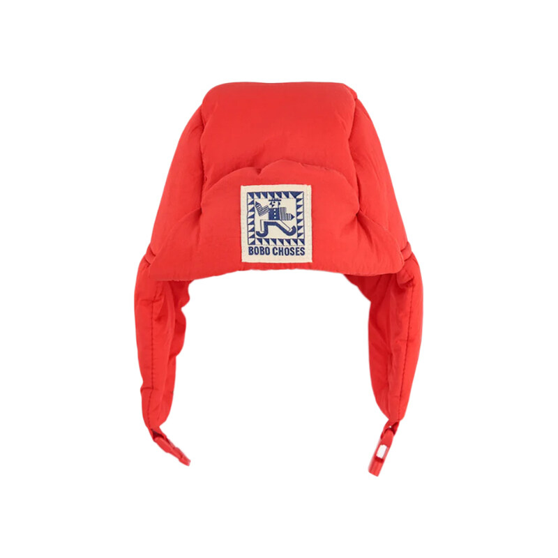 키즈 미스터 펜슬 차프카 모자 레드 B225AI024 611 - Bobo Choses
