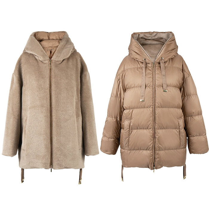 [로로모다] 막스마라 올리비아 리버시블 여성 점퍼 / OLIVIA-9486105-040 - Max Mara
